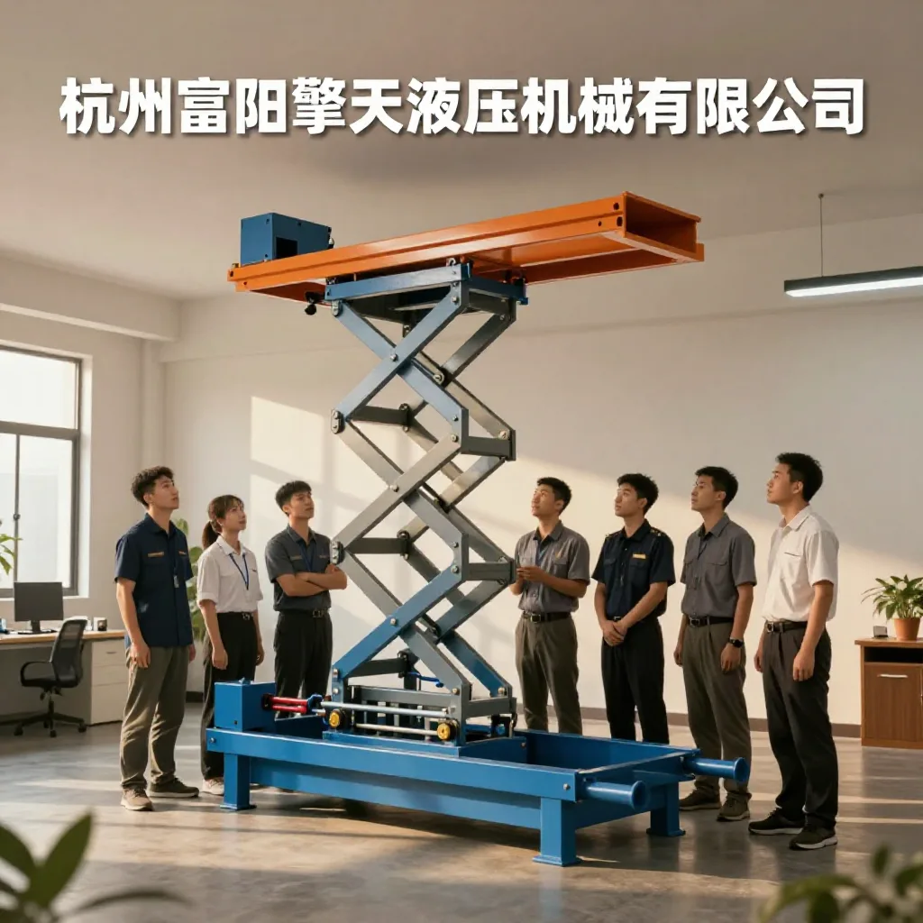 液压货梯价格|液压升降货梯|液压货梯厂家-杭州富阳擎天液压机械有限公司 关于我们配图